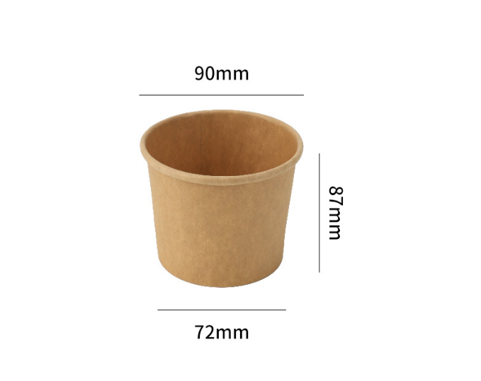 Round Paper Bowl