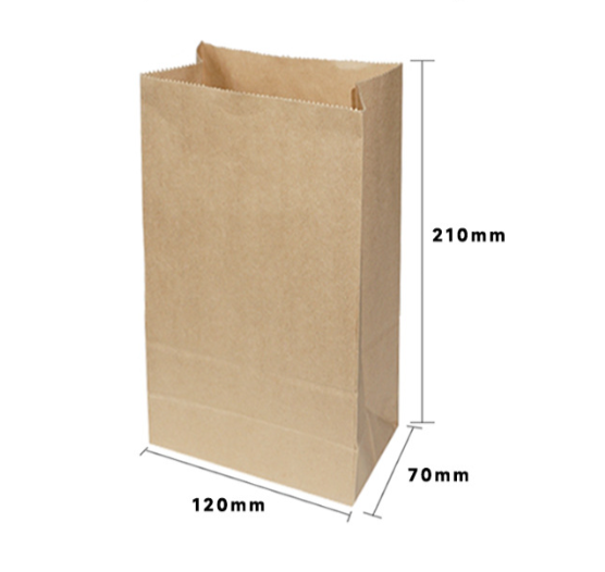 Kraft Paper Bag Without Handle