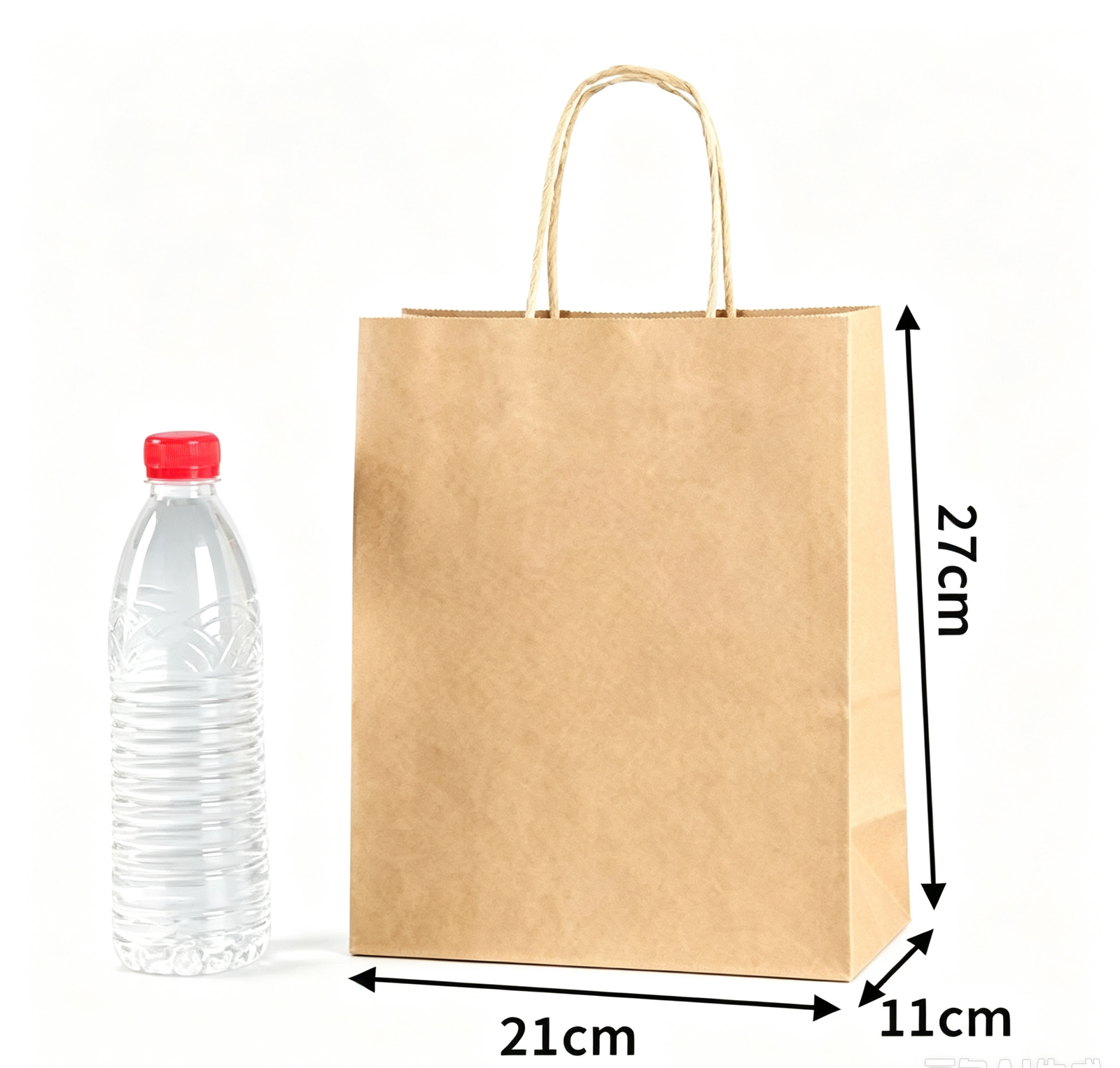 Kraft Paper Bag With Twisted Handle