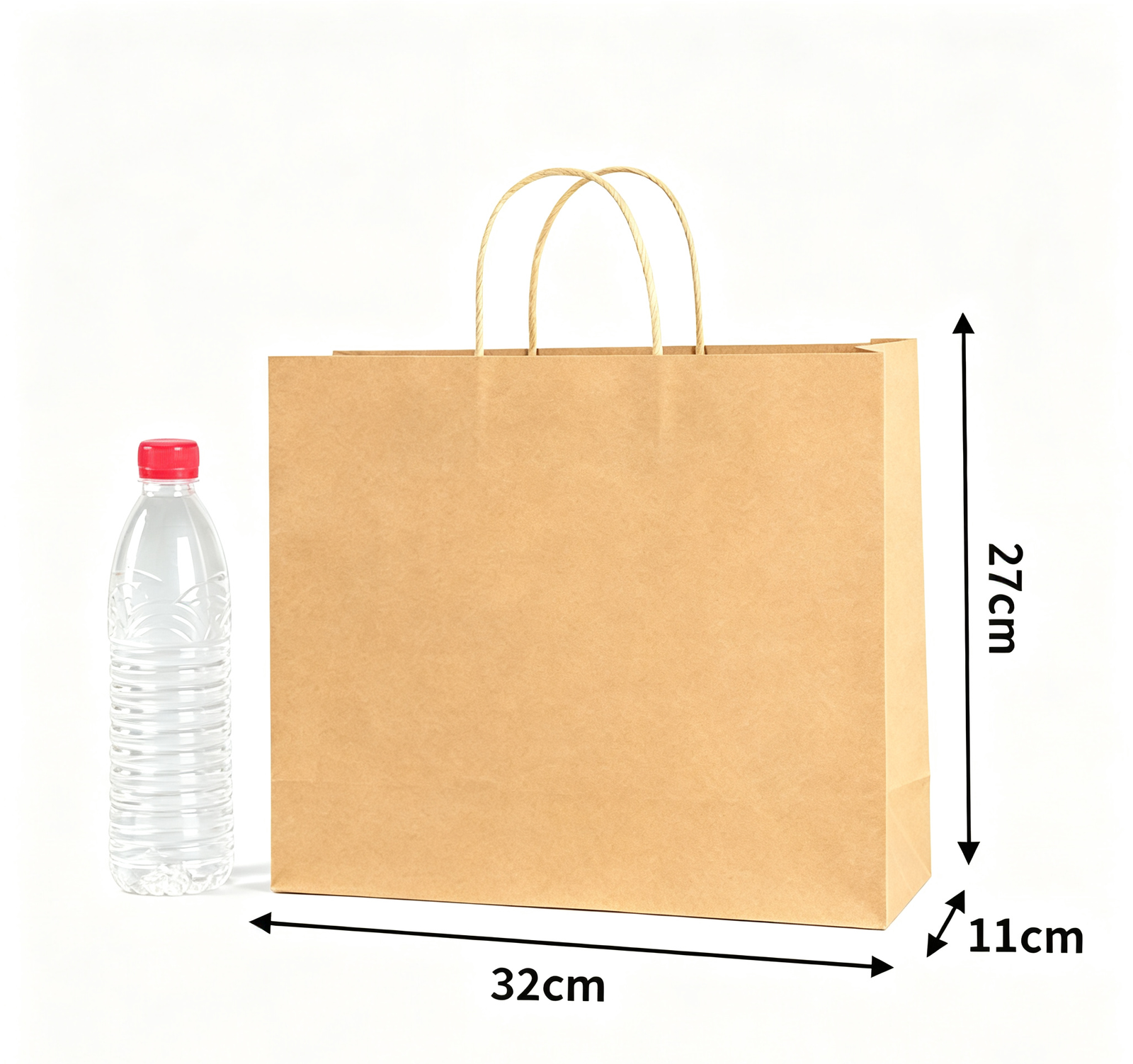 Kraft Paper Bag With Twisted Handle